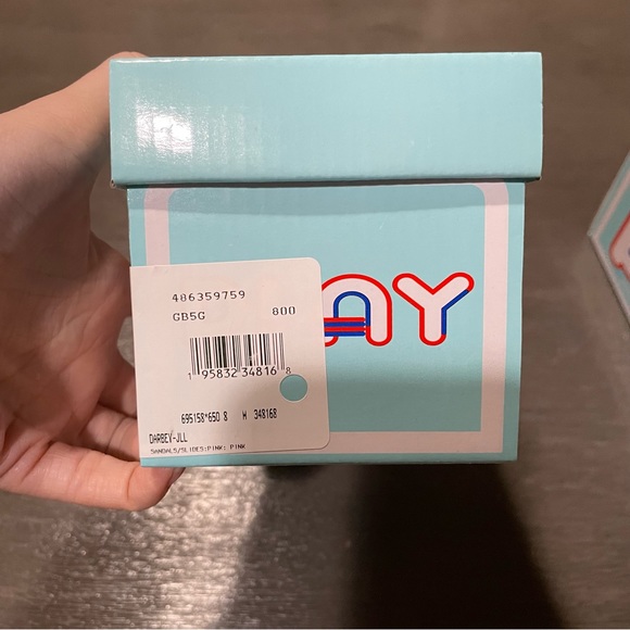 NWT Jeffery Campbell Pink Darbey Jill Jelly Sandals 7 8 - Picture 5 of 7